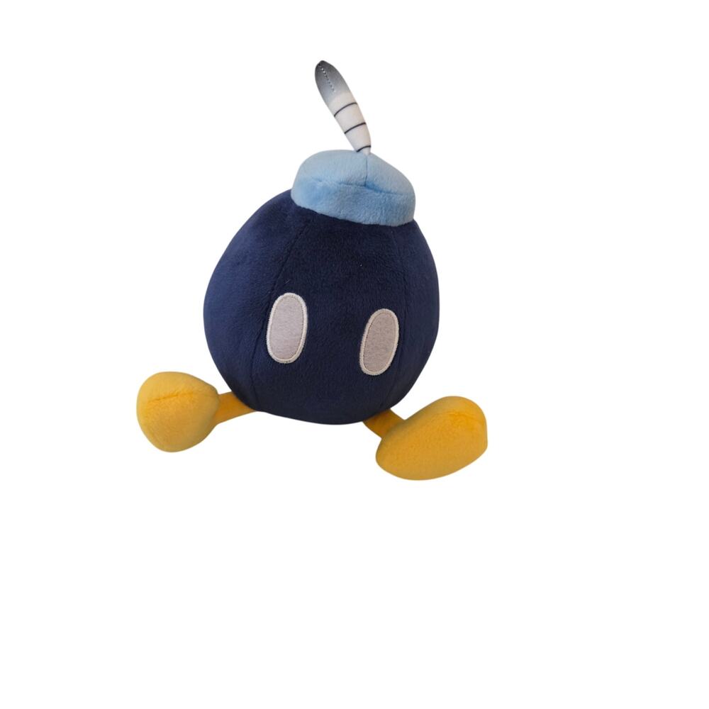 Super Mario Bob-omb Plush Toy - Soft & Collectible Gaming Plush